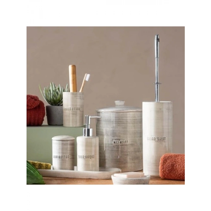 3 Lt Seramik Çöp Kovası - Şık Tasarım