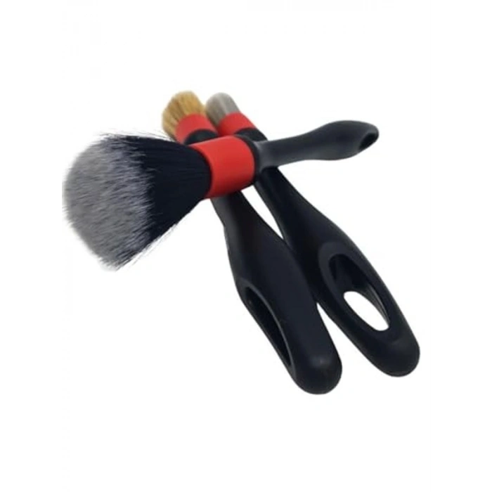 3lü Araç Detay Fırça Seti, Torpido ve Jant Temizliği İçin