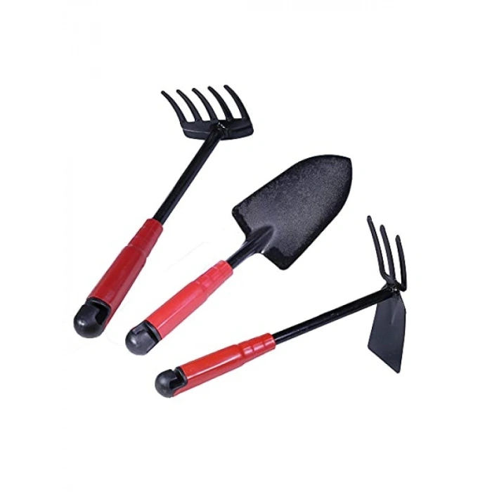 3lü Bahçe Seti: Kürek, Çapa ve Tırmık