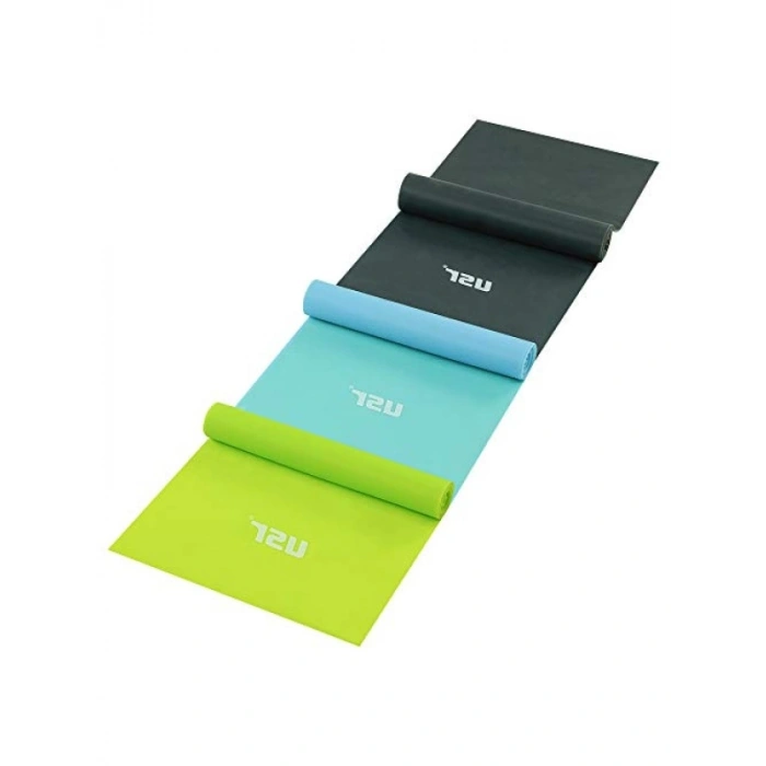 3lü Dayanıklı Pilates Bant Seti - Farklı Renklerde