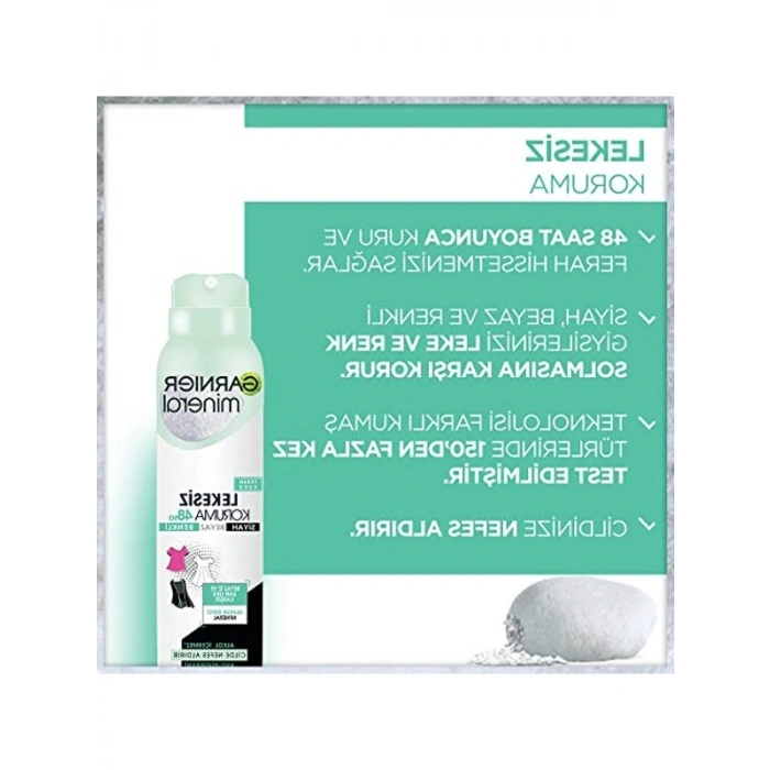 3lü Deodorant Seti, Mineral Koruma ve Ferah Koku Özelliği