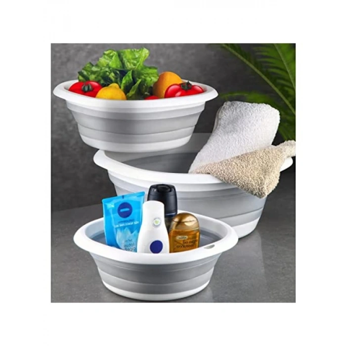 3lü Katlanır Badya Seti, Yer Kaplamayan Akordiyon Tasarım