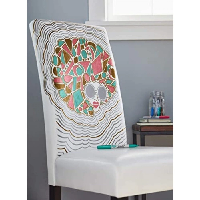 3lü Metalik Markör Seti - Kırmızı, Yeşil, Mavi