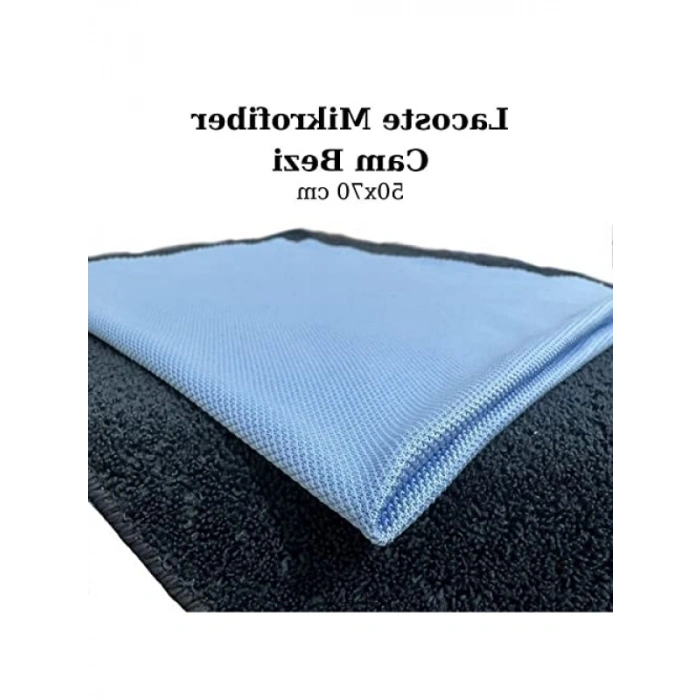 3lü Mikrofiber Araç Temizlik Seti - Cam, Parlatma ve Kurulama Bezi