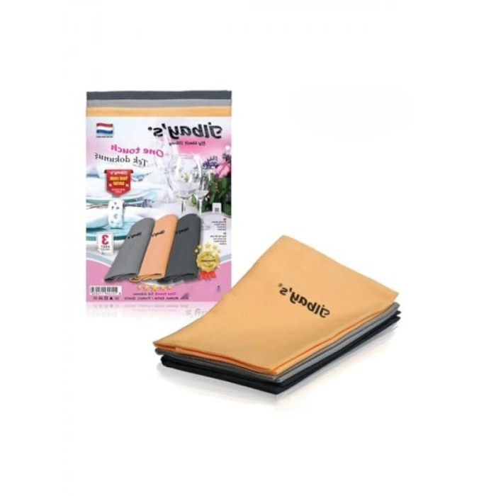 3lü Mikrofiber Temizlik Bezi Seti - Yeni Renkler (40x60 cm)