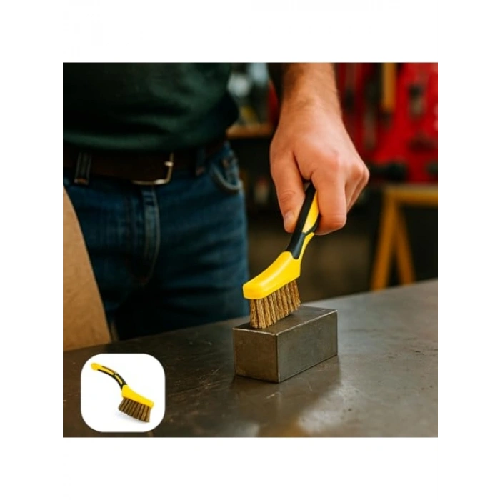 3lü Mini Tel Fırça Seti