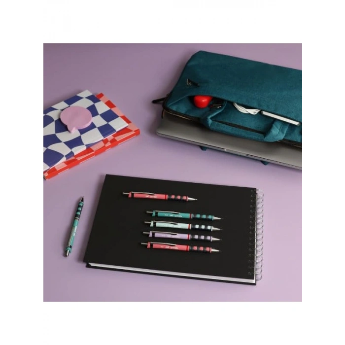 3lü Okul Seti için Min Silgi, 0.7 Opal Mavi