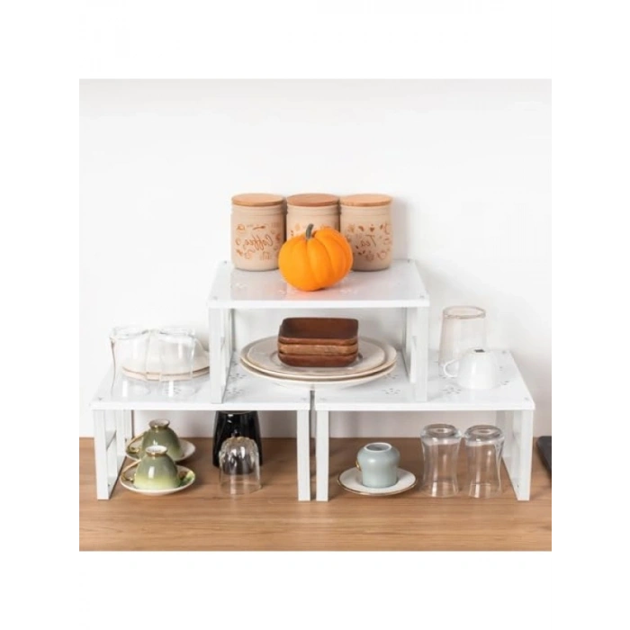 3lü Özelleştirilebilir Raf Düzenleyici Seti