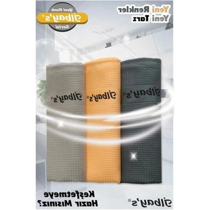 3lü Paket Mikrofiber Temizlik Bezi, 40x60 cm Ölçü ile Ultra Emici