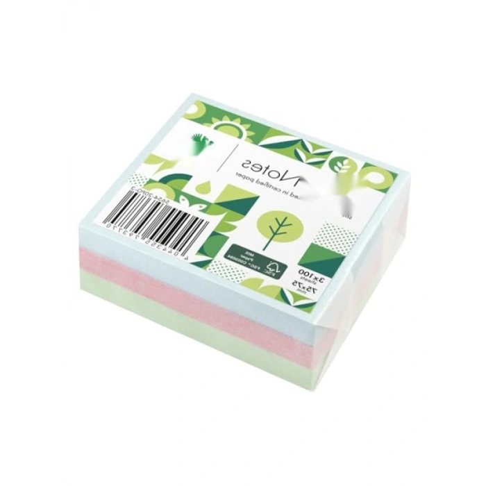 3lü Pastel Renk Seti - 100 Yaprak