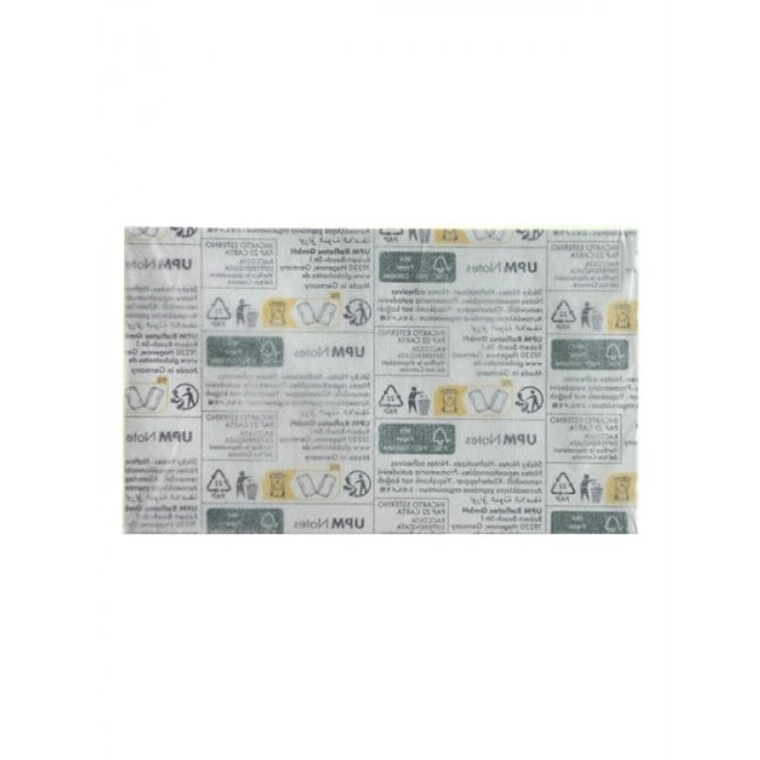 3lü Pastel Renkli Kağıt Seti - 100 Yaprak - 125x75 mm