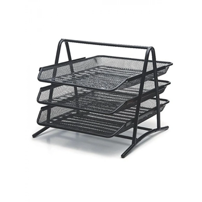 3lü Perfore Evrak Seti, Siyah