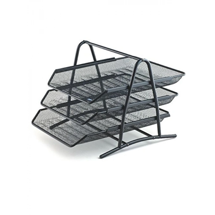 3lü Perfore Evrak Seti, Siyah