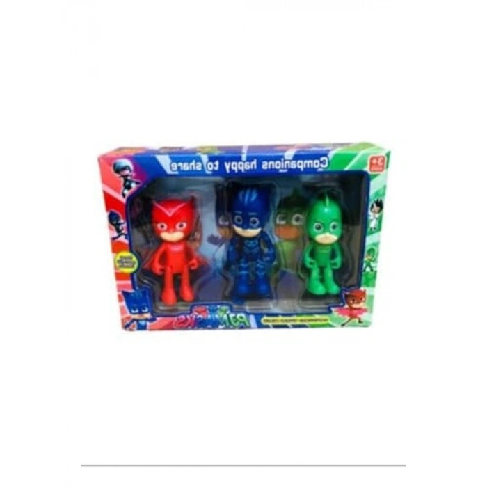 3lü Pijamaskeliler Figür Seti, Eğlenceli Oyun Arkadaşları