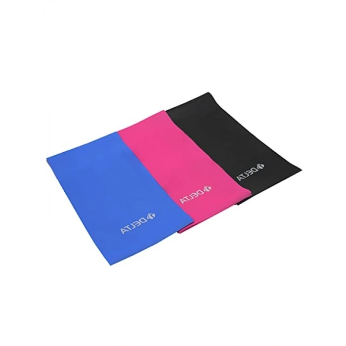 3lü Pilates Bandı Seti, 120 x 15 cm
