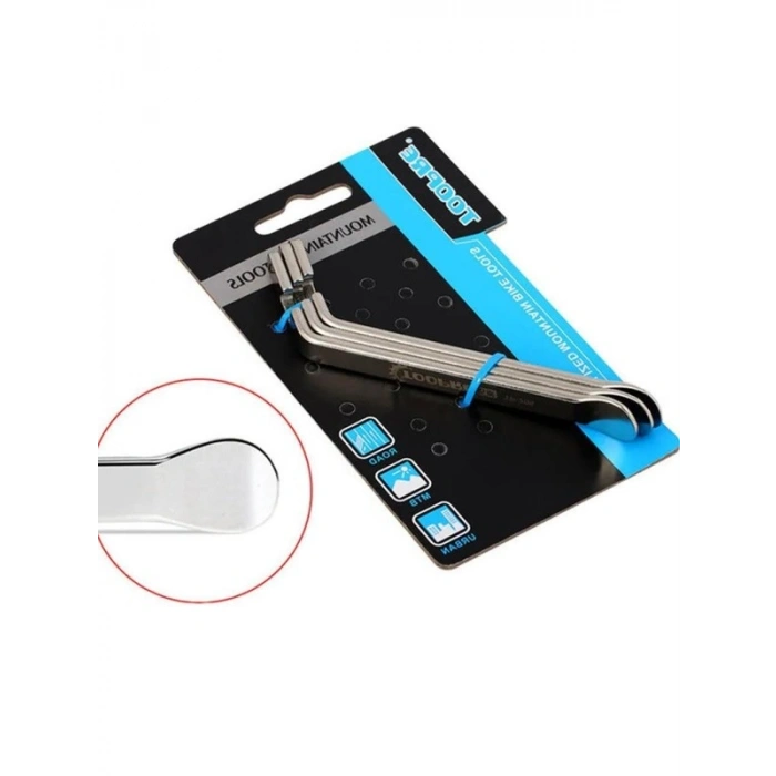 3lü Set Metal Bisiklet Lastik Sökme Takma Levyesi