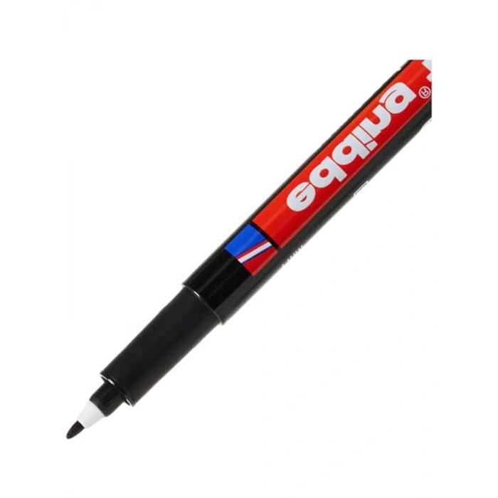 3lü Siyah Asetat Kalem Seti, 1 mm Yuvarlak Uçlu