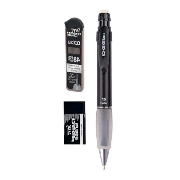 3lü Siyah Mekanik Kalem Seti - 0,7mm Uç ile