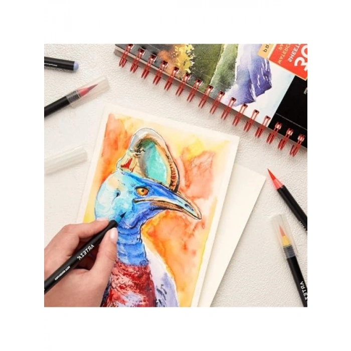 3lü Sulu Boya Kağıdı Seti - 90 Yaprak, 300 g/m²