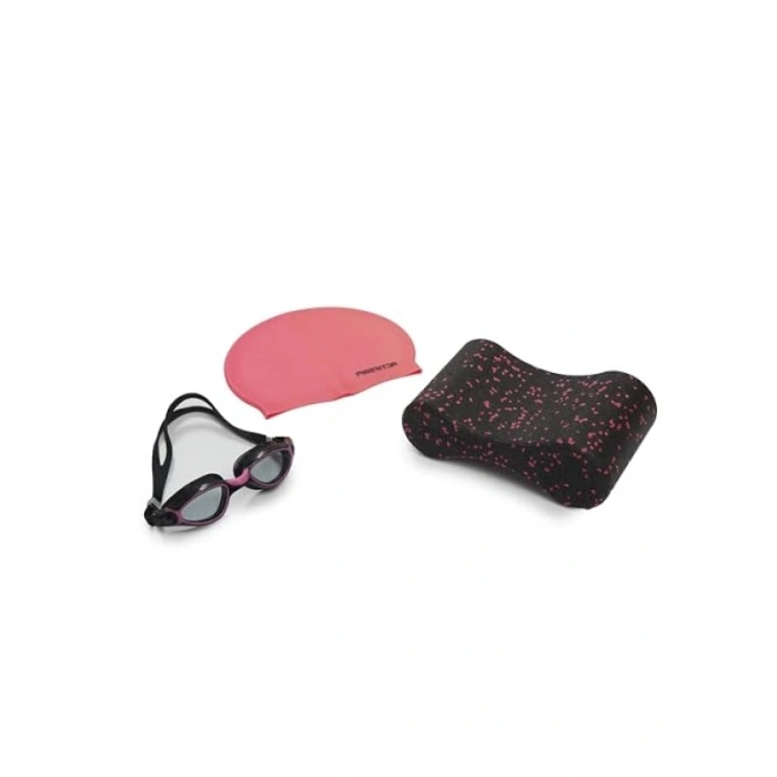 3lü Yetişkin Yüzme Seti - Pullbuoy, Bone ve Gözlük