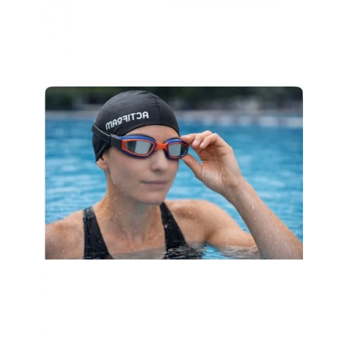 3lü Yetişkin Yüzme Seti - Pullkick, Bonesi, Gözlük