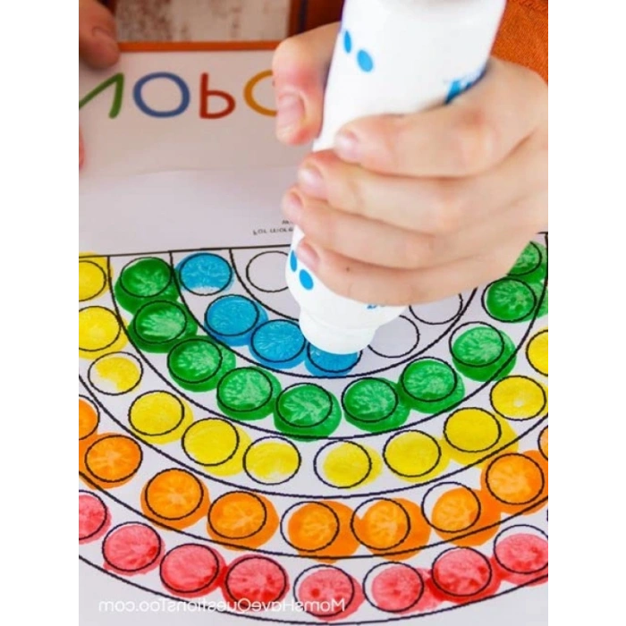 3lü Yıkanabilir Boya - Lino Dot Markers