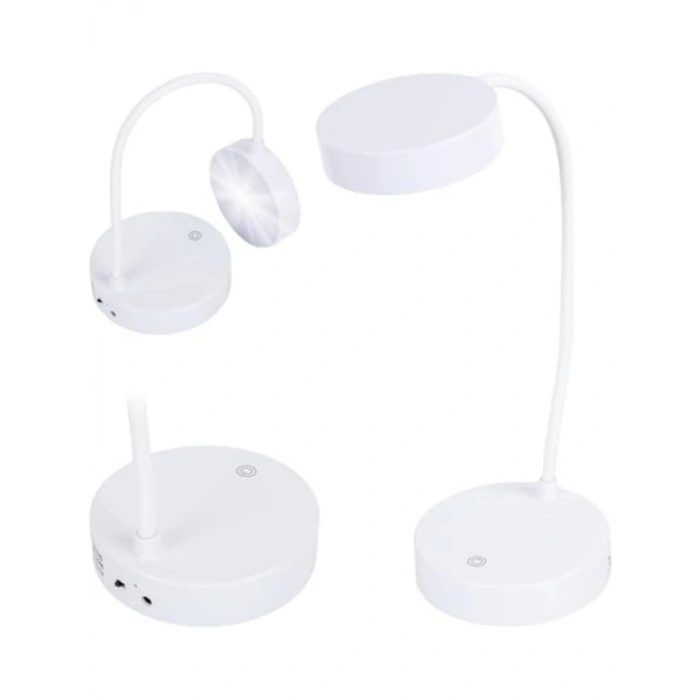 3 Modlu USB Şarjlı Masa Lambası, Ayarlanabilir Yükseklik