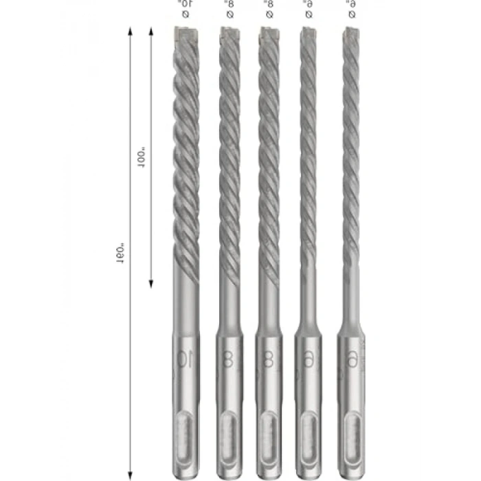 3 Parça 4 Kesicili Delme Ucu Paketi