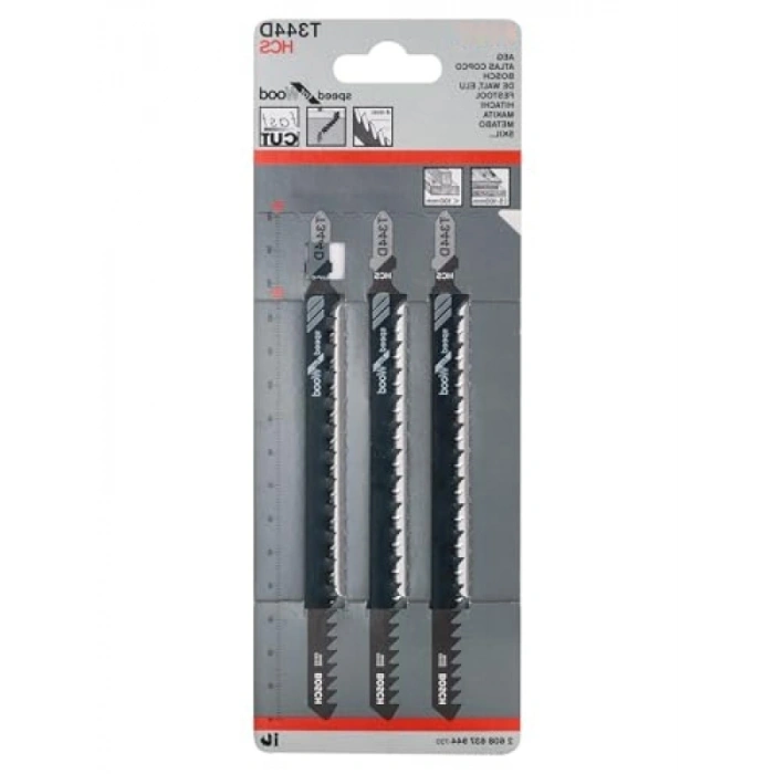 3 Parça Dekupaj Testeresi Bıçağı Seti | Yüksek Karbonlu Çelik