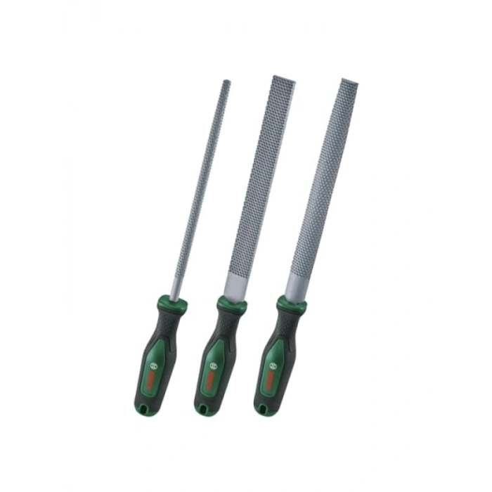 3 Parçalı Ahşap Törpü Seti, Ergonomik Saplı