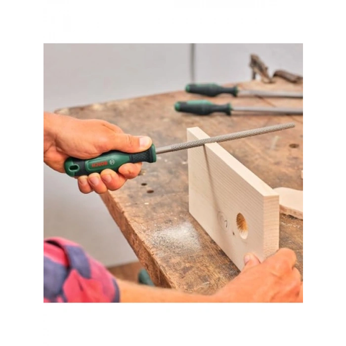 3 Parçalı Ahşap Törpü Seti, Ergonomik Saplı