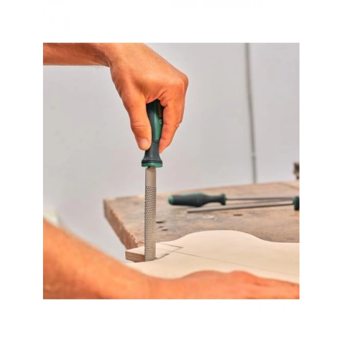 3 Parçalı Ahşap Törpü Seti, Ergonomik Saplı