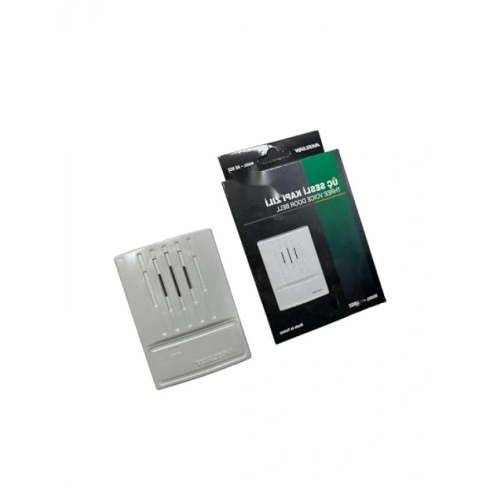 3 Sesli Kapı Zili – Kolay Montaj ve Uyumlu Tasarım