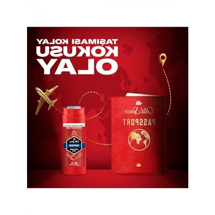 3ü 1 Arada Duş Jeli ve Şampuan, 90 ml - Old Spice