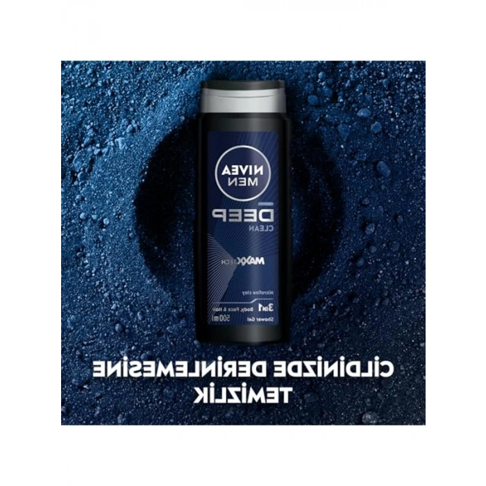 3ü 1 Arada Duş Jeli, Vücut Saç Yüz için 500ml