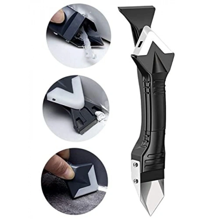 3ü 1 Arada Fayans Silikon Sıyırıcı