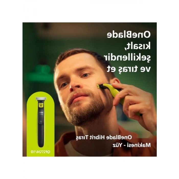 3ü 1 Arada Hibrit Tıraş Makinesi - Islak/Kuru Kullanım