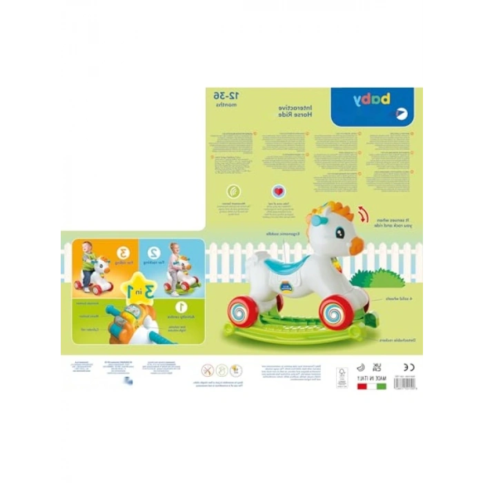 3ü 1 Arada İnteraktif At Oyuncak