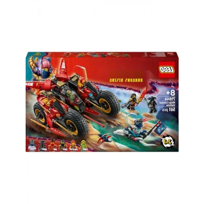 3ü 1 Arada Ninja Savaş Aracı Seti - 8 Yaş ve Üzeri Çocuklar İçin Eğlenceli Model