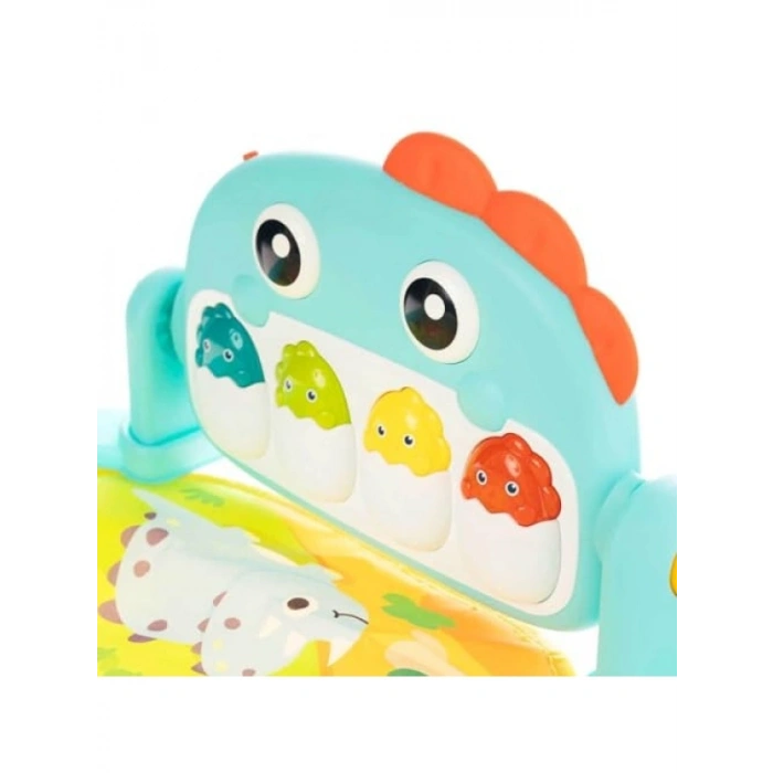 3ü 1 Arada Piyanolu Dinozor Oyun Halısı