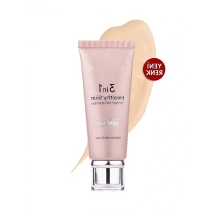 3ü 1 Arada Renk Ton Eşitleyici Aydınlatıcı Krem 50 SPF