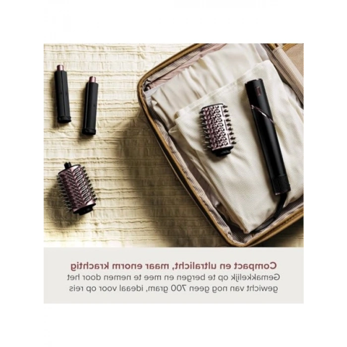 3ü 1 Arada Saç Kurutma ve Şekillendirme Sistemi - Siyah Rose Gold