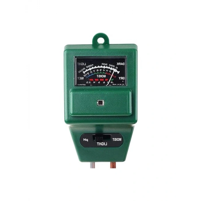 3ü 1 Arada Toprak Nem, pH ve Işık Ölçer