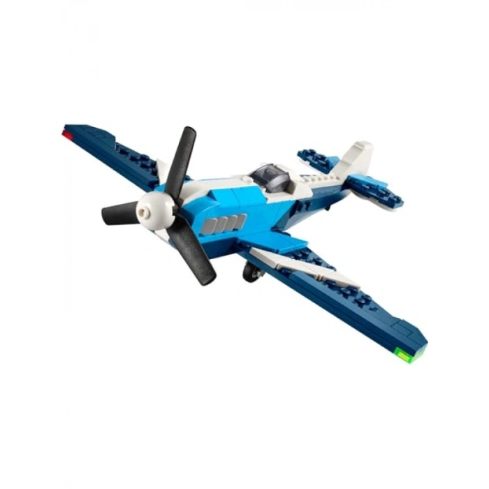 3ü 1 Arada Uçak Yapım Seti - Yarış Uçağı, Jet ve Helikopter Modeli