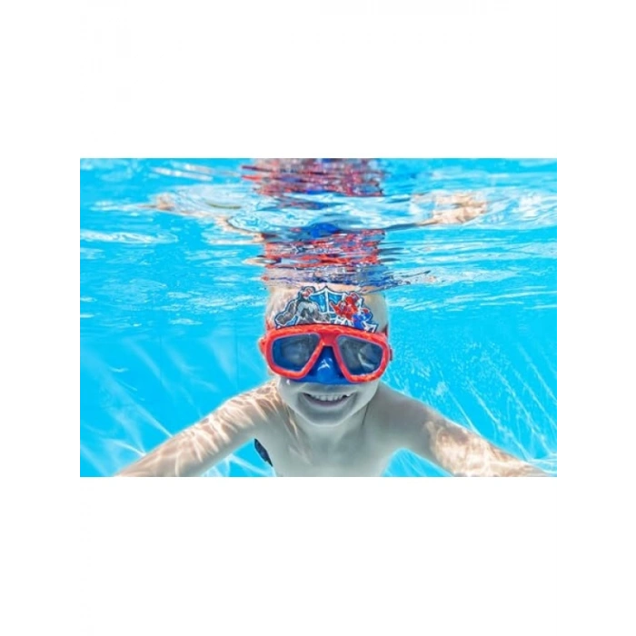 3+ Yaş İçin Örümcek Adam Temalı Maske, 15x11.1x6 cm