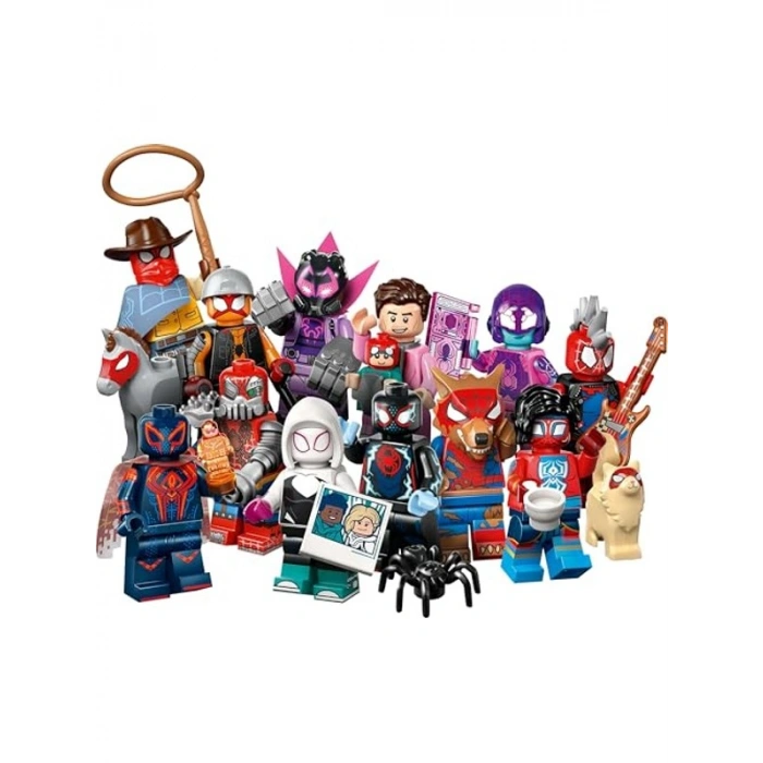 3+ Yaş için Örümcek Adam Temalı Renkli Minifigür, Eğlenceli Oyun Deneyimi