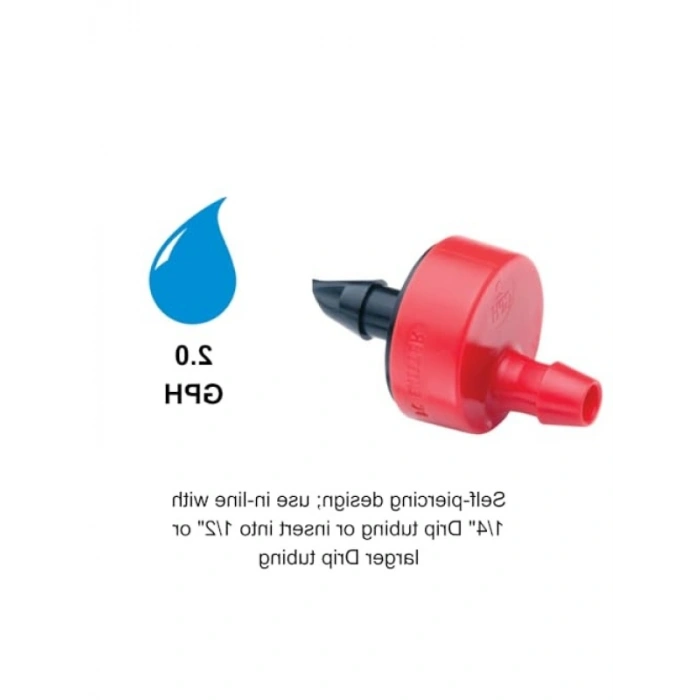 30 Adet Drip Sulama Damlatıcı, 2 Gallon/saat Kapasite