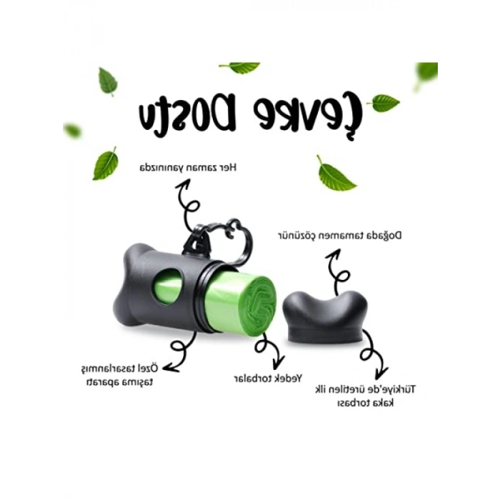 30 Adet Pratik Evcil Hayvan Kaka Torbası