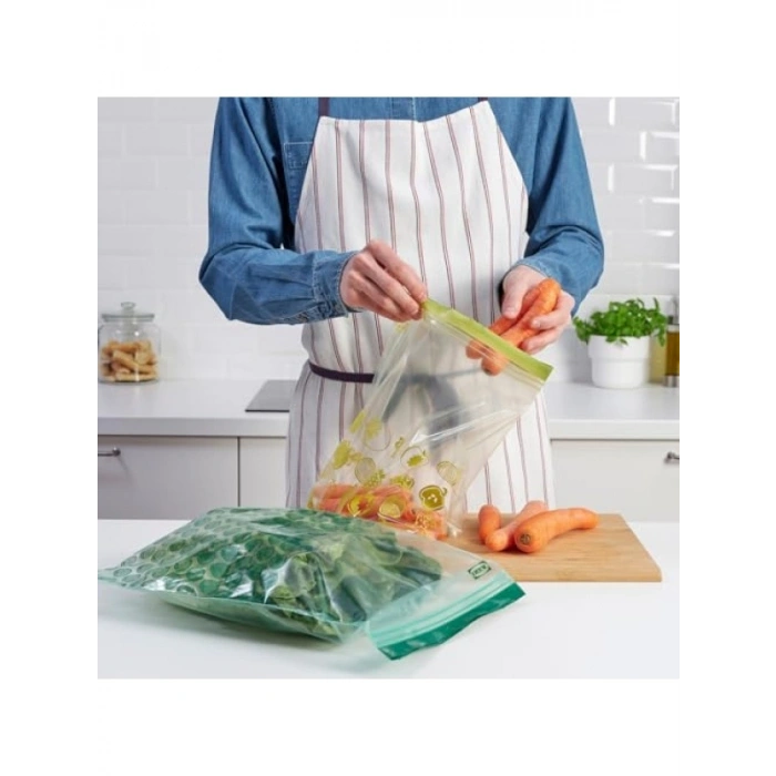 30 Adet Tekrar Kullanılabilir Plastik Torba Seti