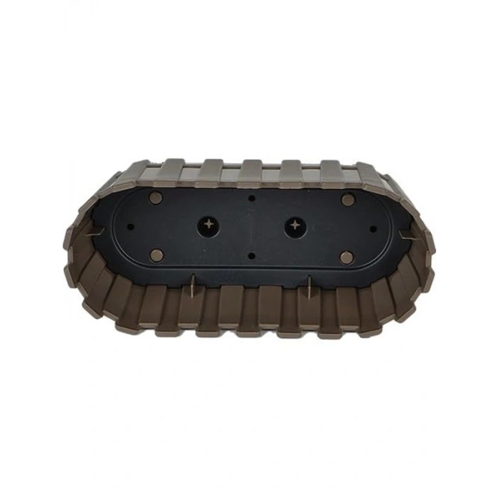 30 cm Balkon Saksısı, 3 Litre Kapasite, Beyaz Renk